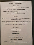 L'Essentiel Cardet menu