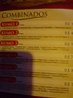 Kumô Sushi menu