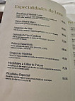 Leite menu