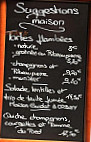 L'atelier De Béné menu