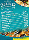 L'écailler Du Castillet menu