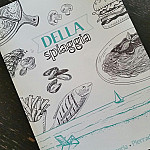 Della Spiaggia menu