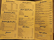 Tj's Fish And Chicken menu