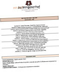 Au Wingenerhof menu