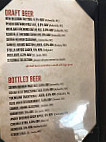 Blue Ridge Tavern Trading menu