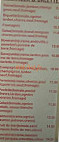 L'auberge Du Thar menu