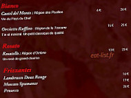 La Faluche menu