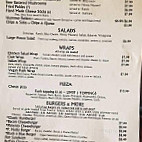 Spring Creek Tavern menu