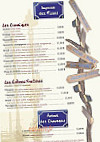 Les Trottoirs Marseillais menu