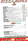 Pizza Roma menu