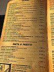 Di Valli menu