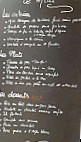 Le Petit Blaison menu