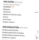 Pizzeria Le Capitole menu