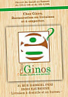 Pizza Ginos menu