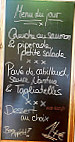 La Ferme D'huchet menu