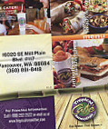 Tropical Smoothie Cafe menu