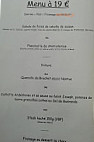 Le Picotin menu