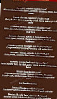 La Santa Maria menu