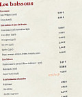 Piuma Pizza menu