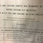 Le Samovar menu