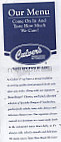 Culver's menu