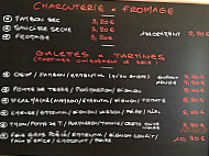 L'instant Gourmand menu