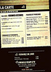 Le Panorama menu