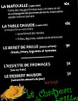 Le Chapeau De Paille menu