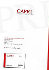 Le Capri menu