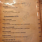 Cafe Bar Maroni menu