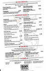 The Loaded Goat menu