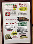 Los Jacubes Family Mexican menu