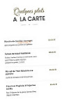 La Bodega menu