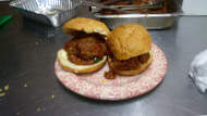 Meatballs Sandwich & Spaghetti Shop food