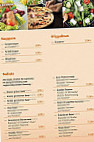 Euro-Pastaria menu