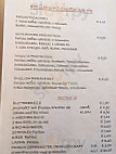 Cafe Konditorei Vogg menu