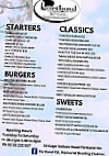 Portland Rsl menu