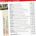 Innovizza menu