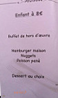 La Taverne Charentaise menu