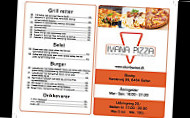 Ivana Pizza menu