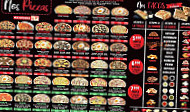 Red Pizza menu