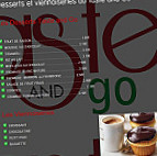 Taste And Go menu