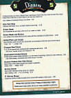 Patrick's Pub Grill menu