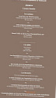 La Toque Rose menu