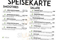 ESSENZIALE menu