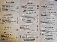 Bei Fotis menu