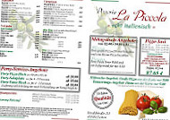 Pizzeria La Piccola menu