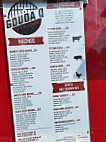 Spilled Grain Brewhouse menu