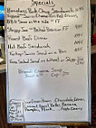 Coach Light Inn menu