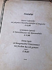 Gasthaus Zum Thiergarten menu